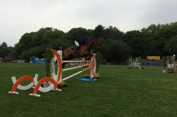 障害を飛び越える